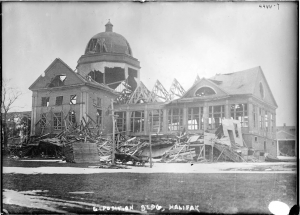 В Галифаксе после взрыва 06.12.1917-1