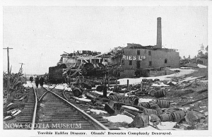 В Галифаксе после взрыва 06.12.1917-2