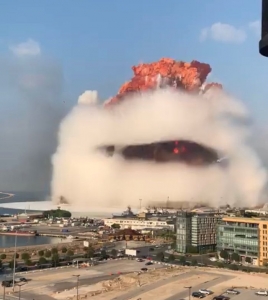 Взрыв в Бейруте 04.08.20