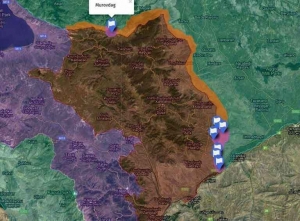 Нагорный Карабах. Обстановка на линии фронта на утро 28 09 2020