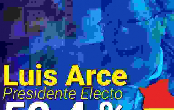 Луис Арсе выиграл на выборах в Боливии