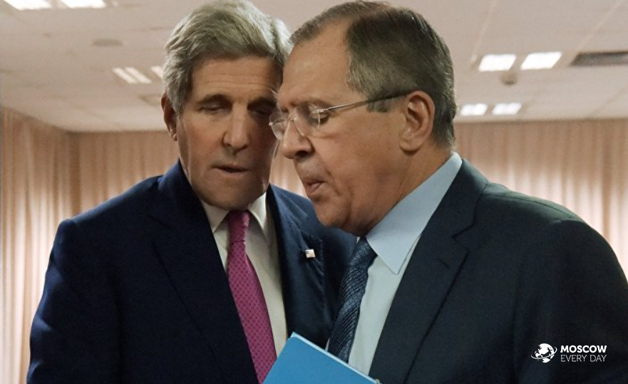 Случайная встреча Лаврова и Керри является первым шагом к организации встречи Путина и Байдена