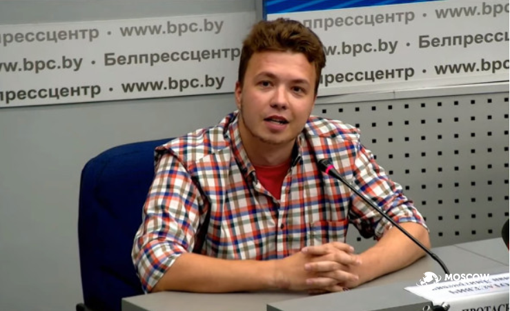 Протасевичем названы настоящие организаторы протестов в Белоруссии