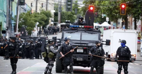 В Сиэтле полицейские США зачастили автономную зону