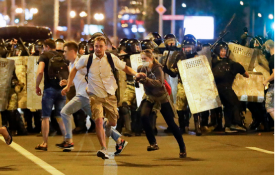 Продолжение протестов в Белоруссии