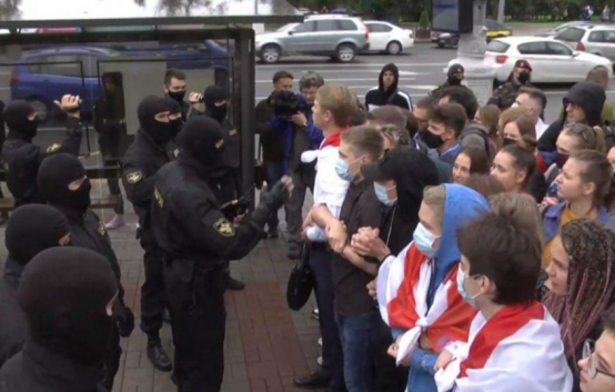 Продолжение протестов в Белоруссии