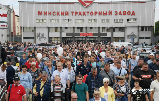 Белорусские крупные предприятия объявили о забастовке