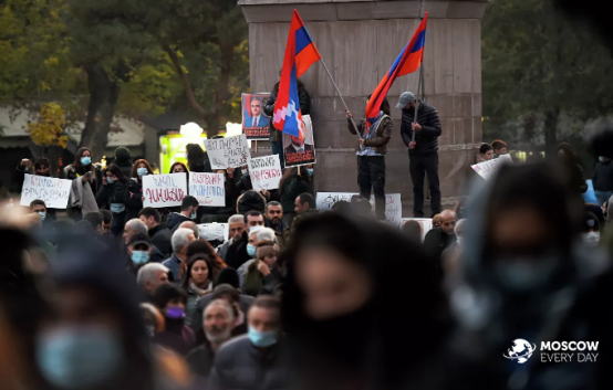 Продолжение протестов в Ереване