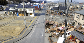 Сильное землетрясение произошло в северо-восточных регионах Японии