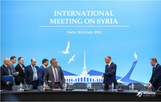 На встрече в «астанинском» формате в Сочи Россия Турция и Иран обсудили ситуацию в Сирии