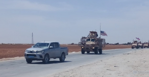 Российскими военными в Сирии была заблокирована военная колонна США